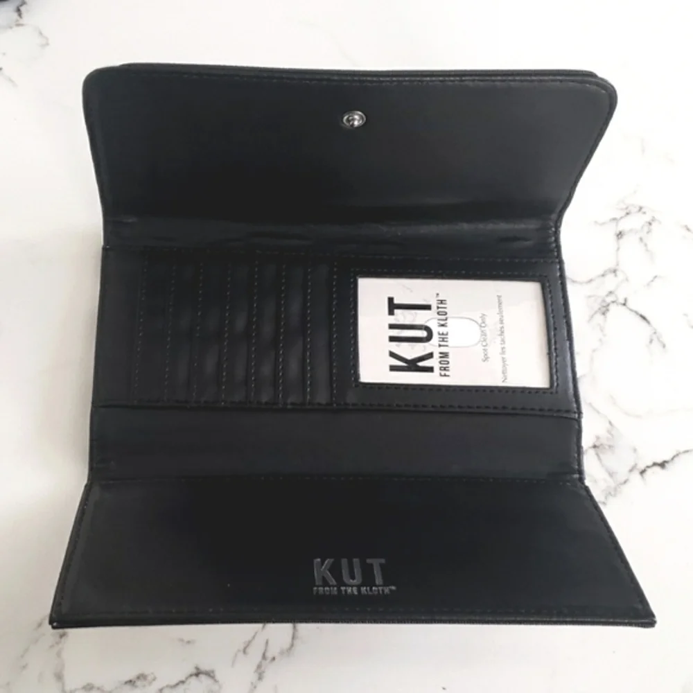 KUT‎ from the KLOTH Jeans Women's Stripped Wallet NWT - Picture 6 of 7